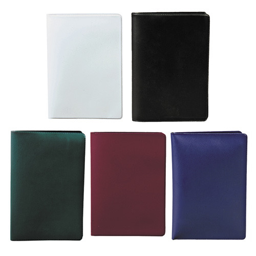 Etui na dokumenty z PCV, 2 przegródki / Holdex Biały IP42016600 (2)