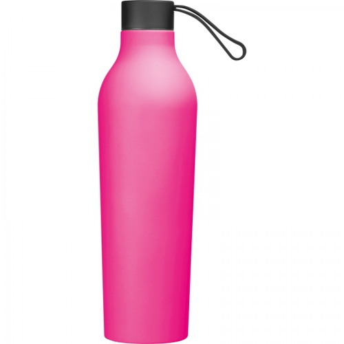Butelka termiczna stalowa soft touch 800 ml DENIS Różowy 8389011 (3)