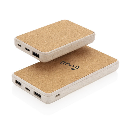 Bezprzewodowy power bank 8000 mAh Khaki P322.219 (7)