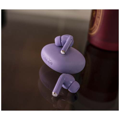 Boompods Echowave True Wireless - bezprzewodowe słuchawki douszne Jasny fioletowy 12082535 (2)