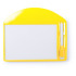Tablica do pisania, marker i gumka żółty V7634-08  thumbnail