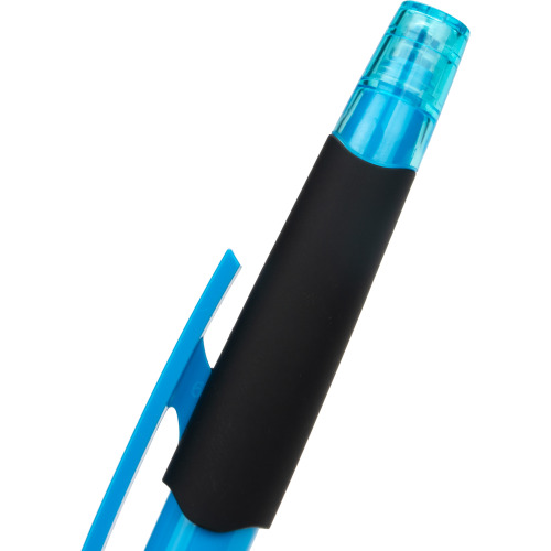 Długopis plastikowy z zakreślaczem touch pen EMMETT Jasnoniebieski 1096524 (5)