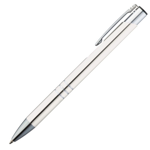 Długopis metalowy ASCOT biały 333906 (2)