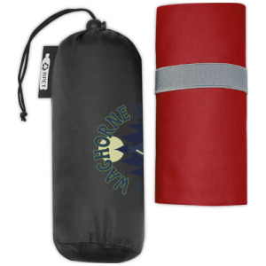 Niezwykle lekki i szybkoschnący ręcznik Pieter z plastiku PET z recyklingu