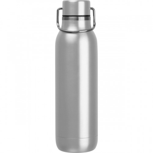 Stalowa butelka na wodę BORGHOLM 600 ml Szary 533107 (4)