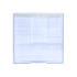 Blok 10x10x10cm w pudełku kostkowym z przegródkami na artykuły biurowe Transparentny LT91767-N0004 (4) thumbnail