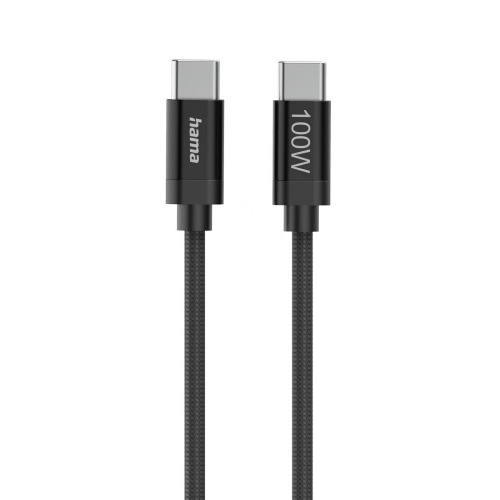 Kabel do ładowania Hama 100W Czarny VH018-03 (4)