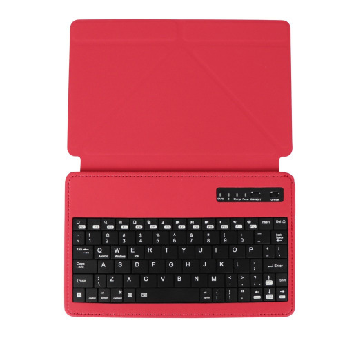 Klawiatura bezprzewodowa w etui na tablet Czerwony V3765-05 (1)