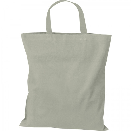 Torba bawełniana z krótkim uchem 140 g/m2 MARSHALL Szary 6068007 