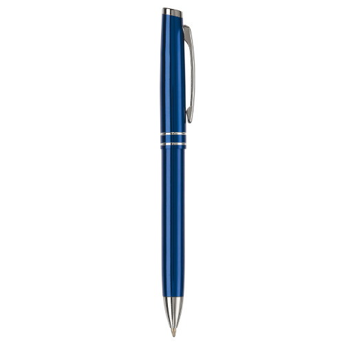 Długopis z dwoma paskami Ciemnoniebieski LT87863-N0010 (3)