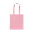 Torba z bawełny z recyklingu na zakupy Różowy V8270-21 (1) thumbnail