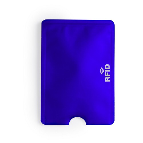 Etui na kartę kredytową, ochrona przed RFID granatowy V0486-04 
