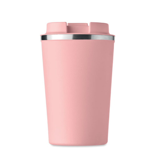 Dwuścienny kubek 350 ml Dziecięcy Róż MO6276-11 (2)