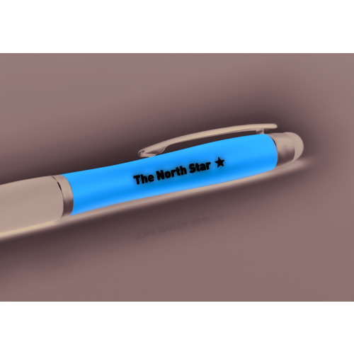 Długopis z lampką Pomarańczowy MO9142-10 (3)