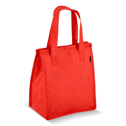 R-PET Torba chłodząca z włókniny 23 x 15 x 27,5 cm 75g/m² Czerwony LT95392-N0021 