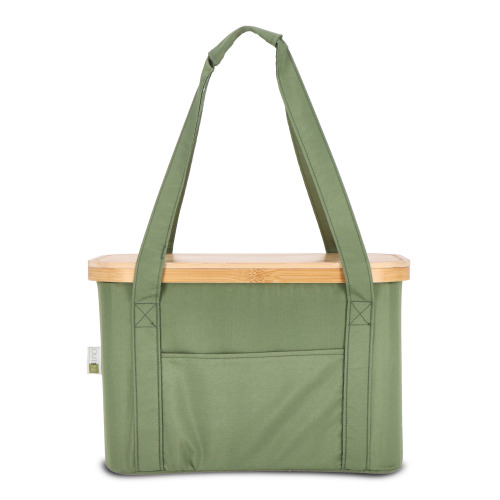 Składany (chłodzący) kosz InSideOut Sogne 38 x 26 x 25cm rPET Oliwkowa zieleń LT57106-N0043 (6)