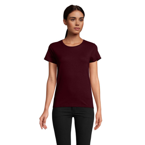 PIONEER WOMEN T-SHIRT 175g Burgundy S03579-BG-S 