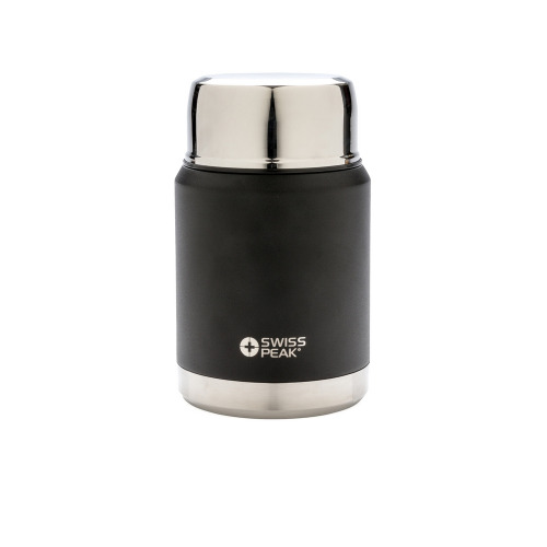 Próżniowy pojemnik na żywność 500 ml Swiss Peak Elite Czarny P432.981 (1)