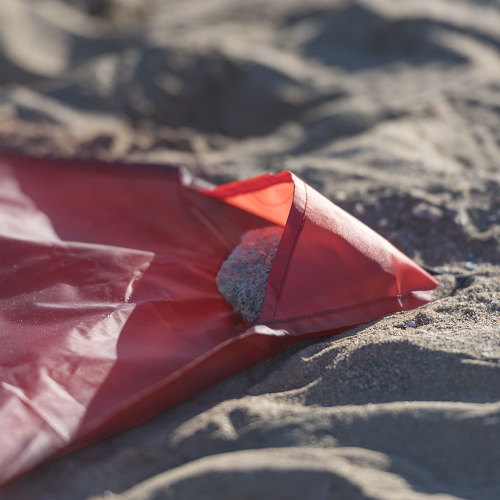 Wodoodporna mata piknikowa, mata plażowa czerwony V7894-05 (3)