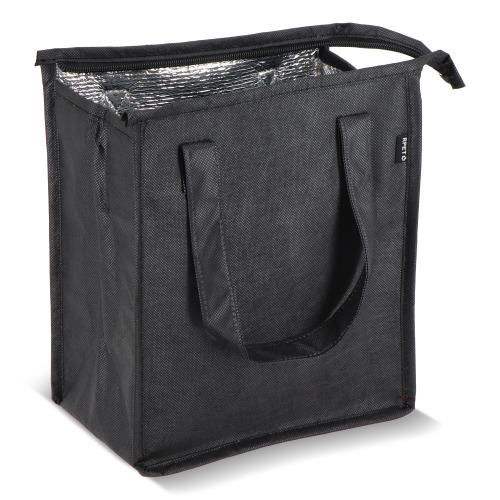 R-PET Torba chłodząca z włókniny 23 x 15 x 27,5 cm 75g/m² Czarny LT95392-N0002 (3)