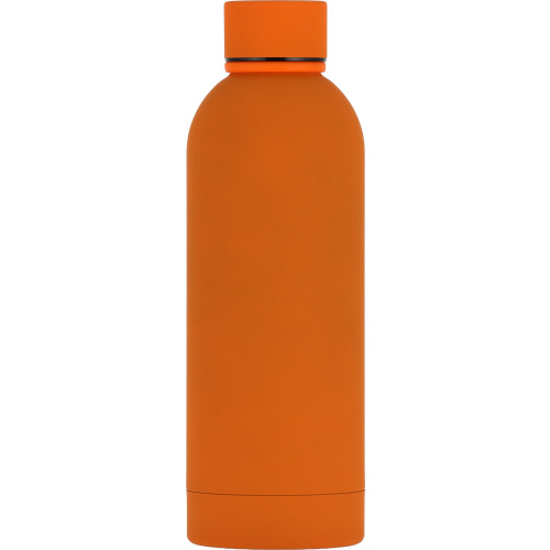 Butelka stalowa soft touch OSTRAVA 750 ml Pomarańczowy 496810 (1)