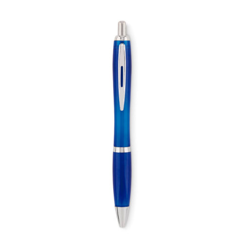 Długopis z RPET przezroczysty niebieski MO6409-23 (2)