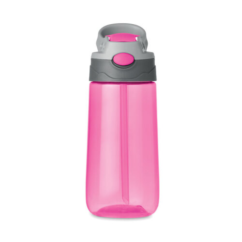 Butelka Tritan ™ 450 ml przezroczysty różowy MO9909-31 (2)