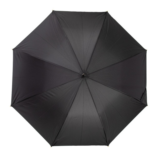 Bambusowy parasol automatyczny 23" AWARE™ RPET Czarny P850.651 (5)