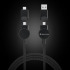 Kabel do ładowania 6 w 1 45W Urban Vitamin Oakland Czarny P302.701 (3) thumbnail