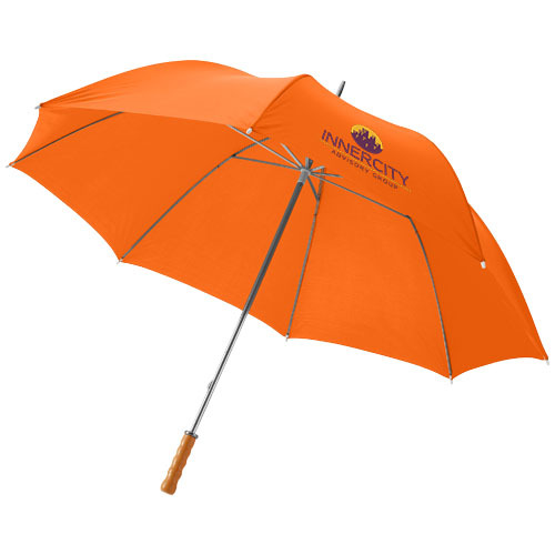 Parasol golfowy Karl 30'' z drewnianą rączką Pomarańczowy 10901805 (2)