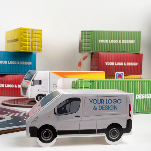 Zestaw cukierków reklamowych Display Truck Mini Wielokolorwy S0372 (2)