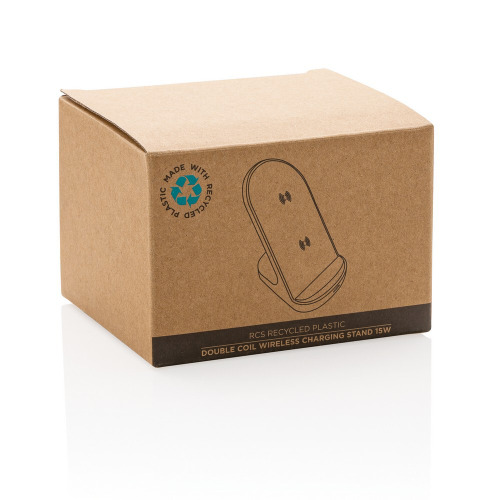 Ładowarka bezprzewodowa z podwójną cewką 15W Czarny P308.521 (11)