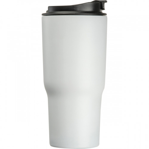 Kubek termiczny 550 ml ze stali z recyklingu DANA Biały 8523906 (7)