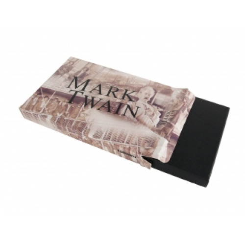 Zestaw piśmienny długopis i pióro kulkowe Mark Twain ALFREDO Brązowy 1089801 (4)