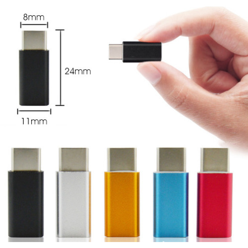 Adapter USB TYP-C/USB Złoty EG 035598 (4)