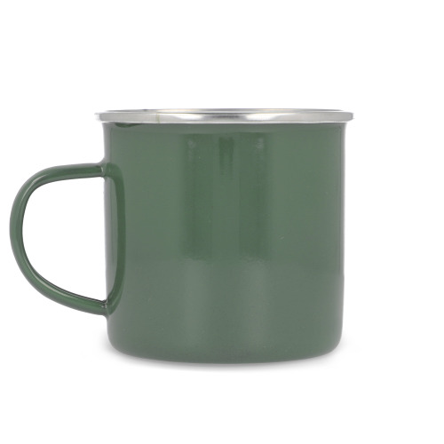 Kubek emaliowany 350ml Oliwkowa zieleń LT51110-N0043 (4)