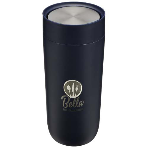 Camden kubek o pojemności 350 ml ze stali nierdzewnej z certyfikatem RCS Granatowy 10084951 (1)