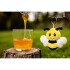 Pluszowa pszczoła RPET z chipem NFC, brelok | Zibee żółty HE795-08 (8) thumbnail