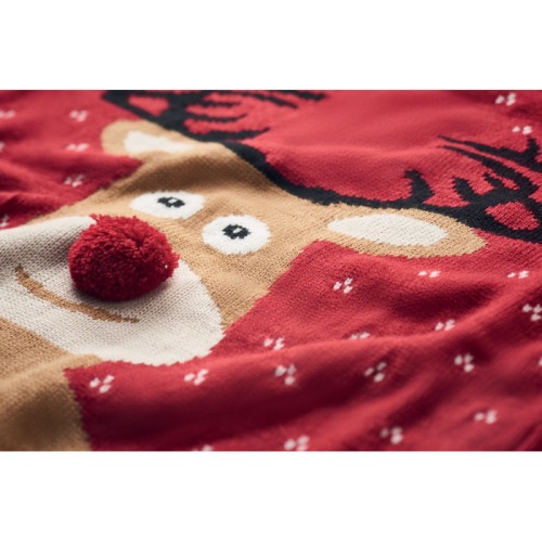 Sweter świąteczny L/XL czerwony CX1522-05 (4)