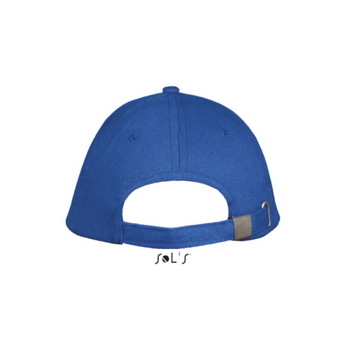 LONG BEACH Czapka 5 pan. Królewski Niebieski/biały S00594-RW-M (1)