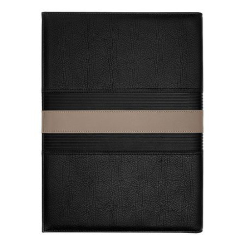 TeczkaA4 Delano Taupe & Black Beżowy NDF406X (5)