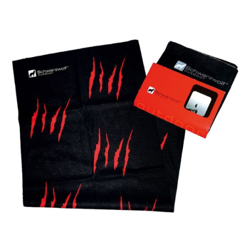 Zestaw lornetka, bandana, nóż CROSSET Schwarzwolf Czarny F4800300SA303 (3)