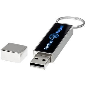 Prostokątna podświetlana pamięć USB