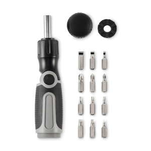 Wyginany śrubokręt wielobitowy