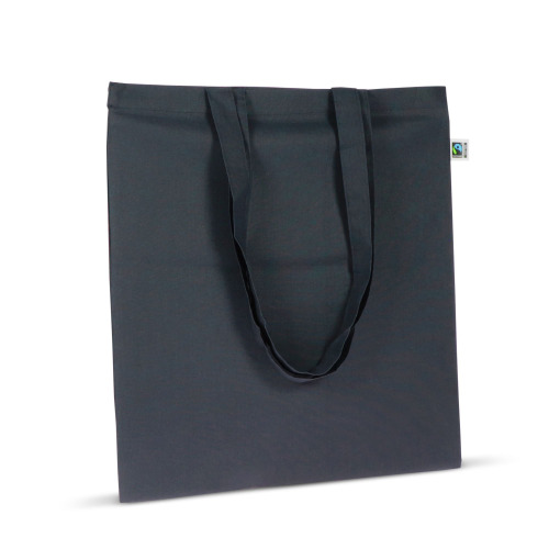 Torba Fairtrade długa 140g 38x42 Ciemnoniebieski LT95253-N0010 (1)