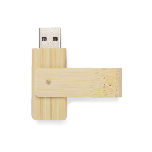 Pamięć USB bambusowa TWISTER 16 GB Brązowy 44088 (4)