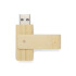 Pamięć USB bambusowa TWISTER 16 GB Brązowy 44088 (4) thumbnail