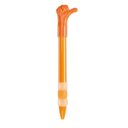 Długopis, ręka pomarańczowy MO7203-10 (2)