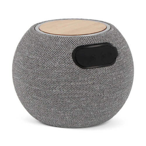 Głośnik 5 W i ładowarka bezprzewodowa 15 W R_PET & Bamboo Szary LT95601-N0061 (4)