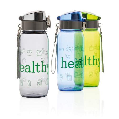 Butelka sportowa 600 ml Niebieski, szary P436.005 (4)